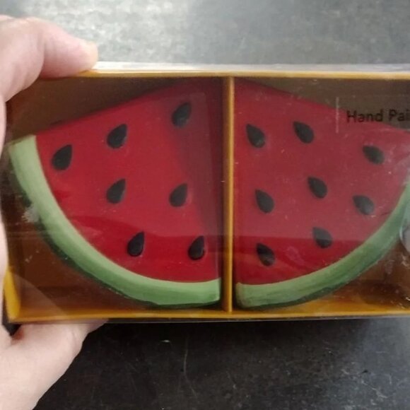 Unknown Other - Watermelon Salt and Pepper Shakers - New in Box